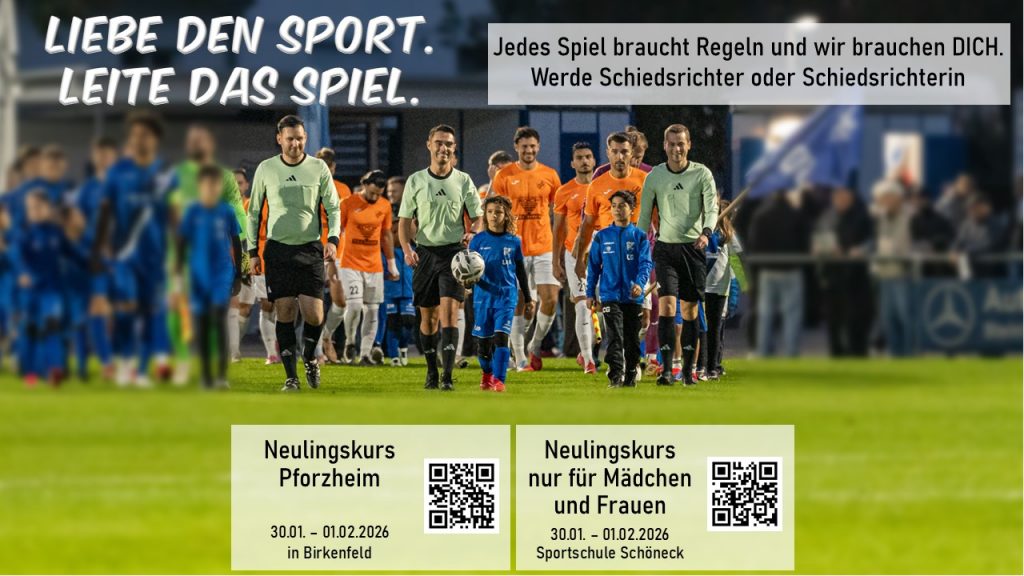 Wir suchen Leute mit Pfiff