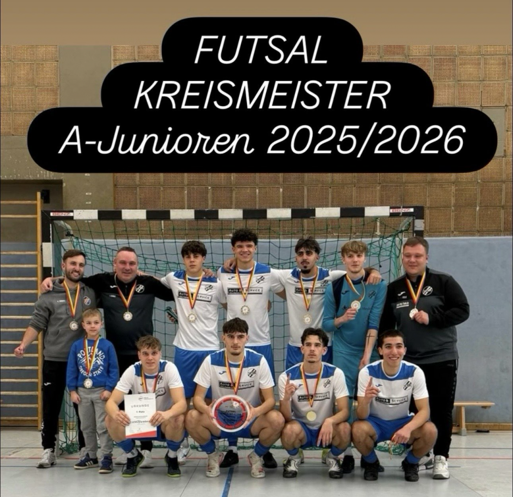 A-Junioren gewinnen die Hallen-Kreismeisterschaften
