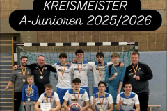 A-Junioren gewinnen die Hallen-Kreismeisterschaften