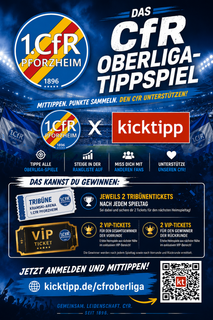 Mitmachen beim Tippspiel des 1. CfR