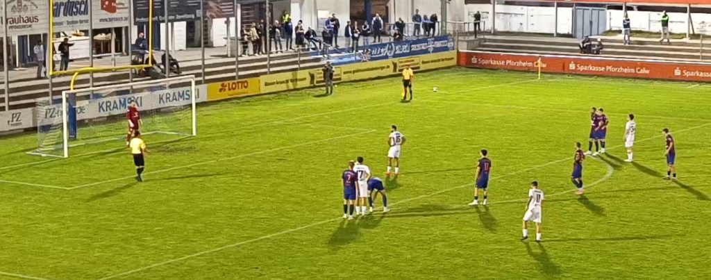 Bitterer Abend in der KRAMSKI-ARENA - 1. CfR unterliegt Young Boys Reutlingen mit 1:5